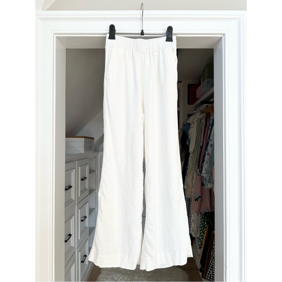 Abercrombie & Fitch Pants - Linen Blend Elastic Waist Pants